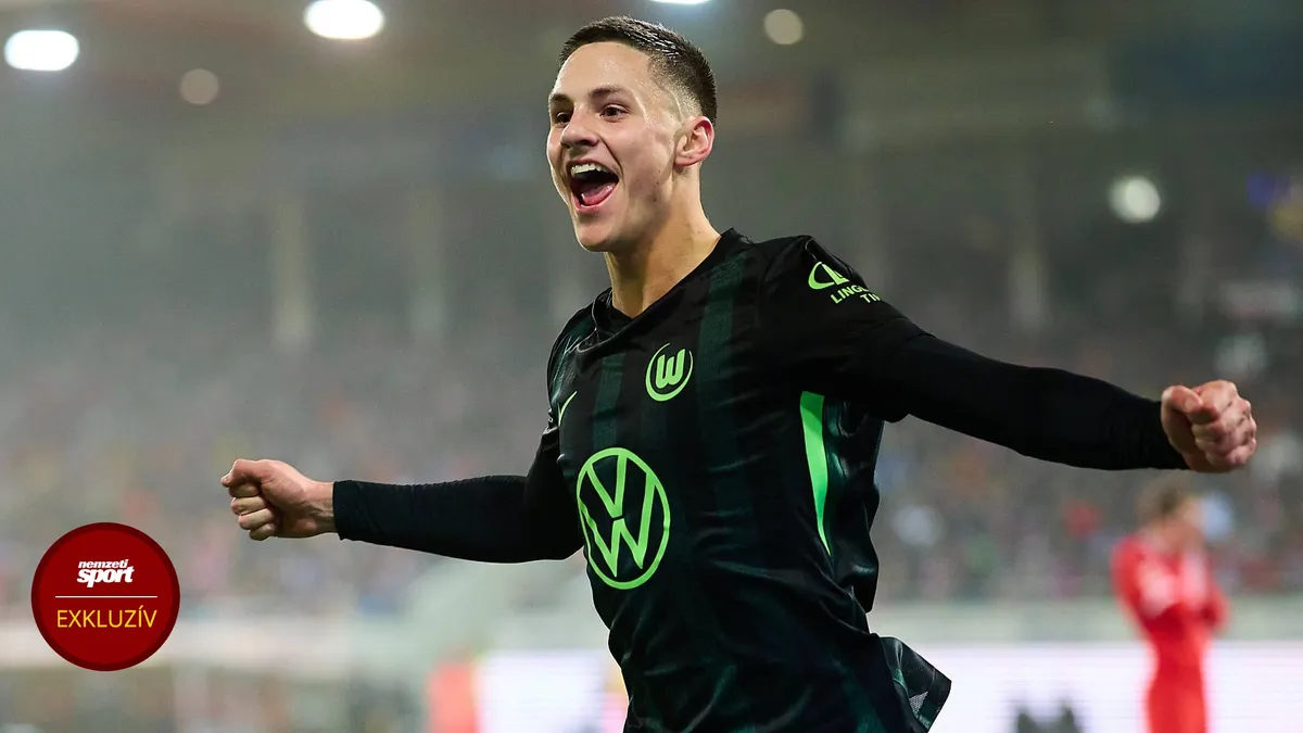 Dárdai Bence: Örülök, hogy tavaly nyáron Wolfsburg-játékos lettem