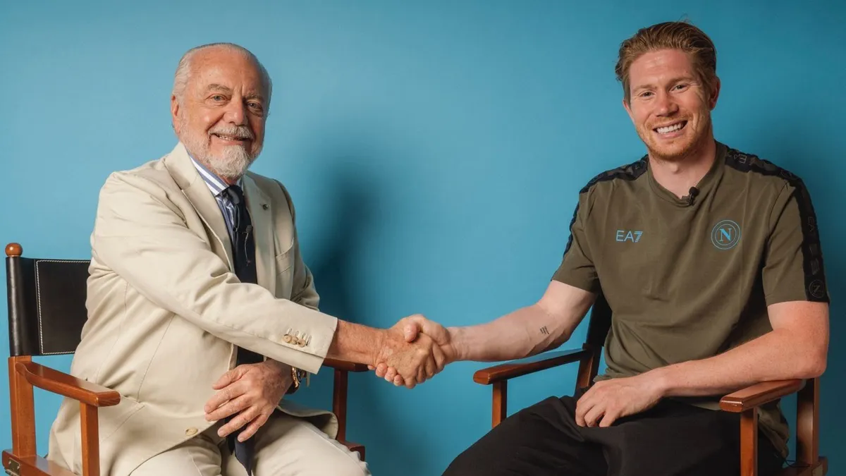 „Kevin király megérkezett!” – a Napoli bejelentette De Bruyne szerződtetését