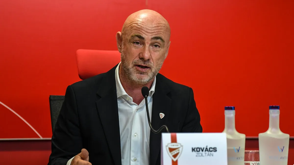 Diósgyőr: Kovács Zoltán nagy terveket vázolt a DVTK-nál