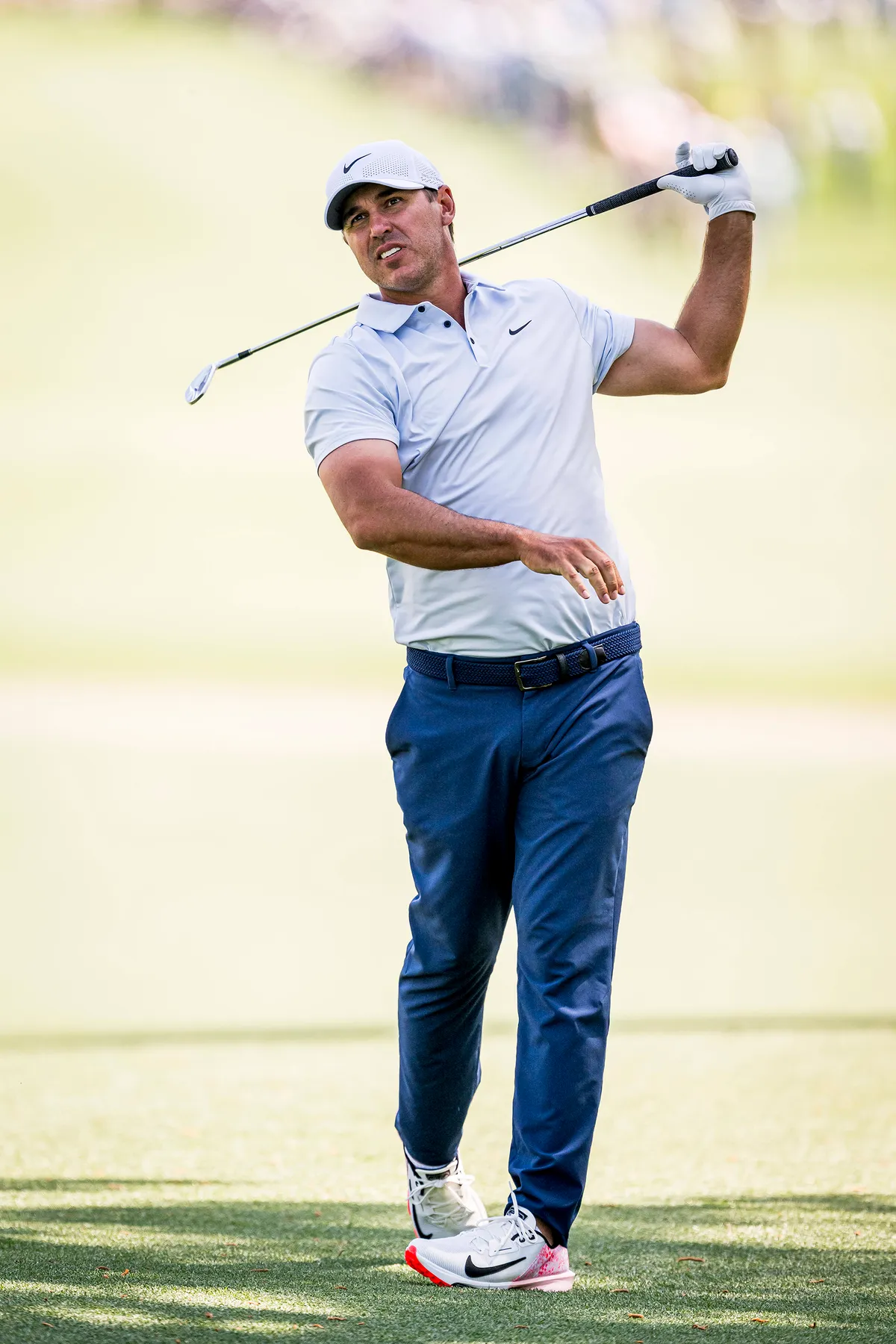 250410 Brooks Koepka of the United States during the first round of the 2025 Masters Golf Tournament on April 10, 2025 i
