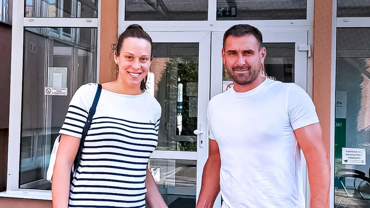 Megszületett Böde-Bíró Blanka és Böde Dániel gyermeke