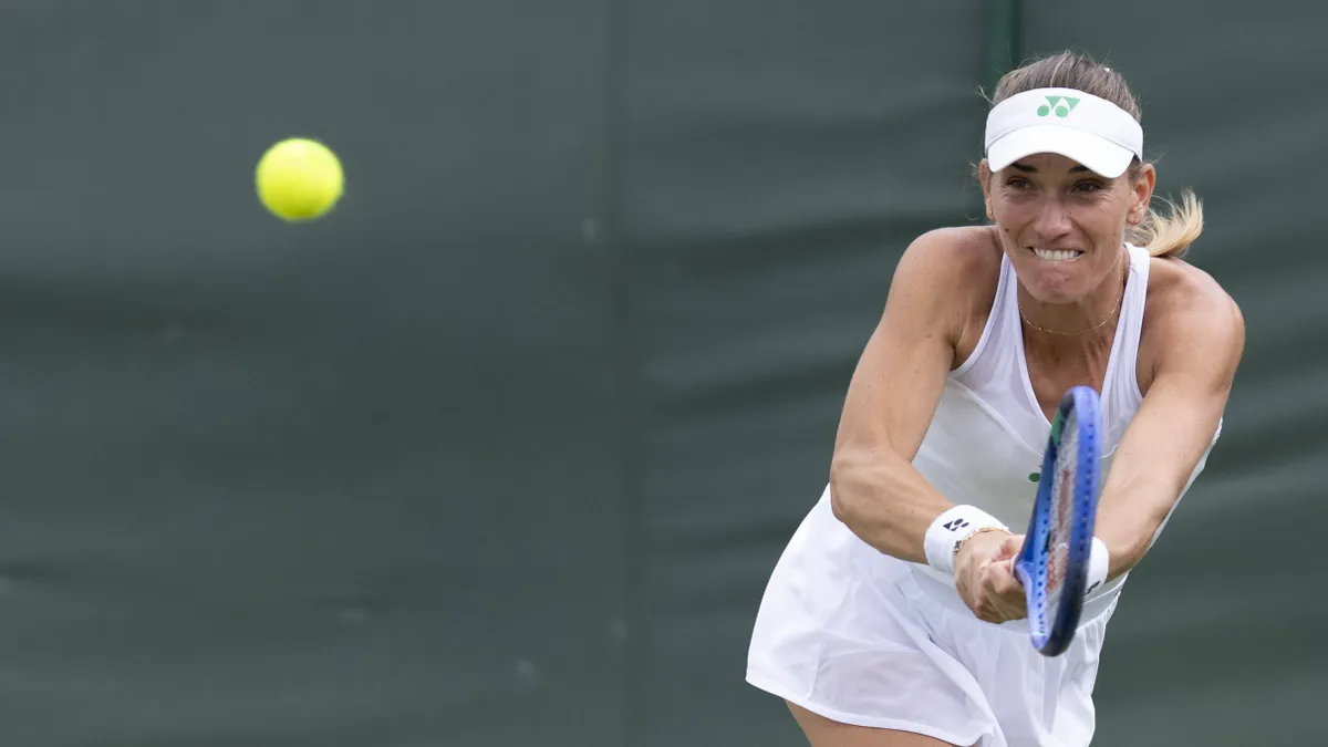 Babos másodszor is nyert hétfőn, vegyes párosban partnerével négy közé jutott Wimbledonban