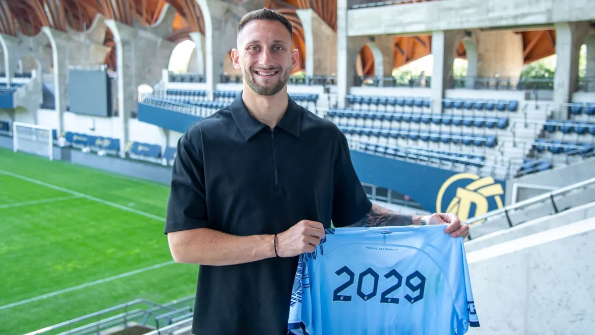 Konferencialiga: ott van a Puskás Akadémia keretében az NB II gólkirálya
