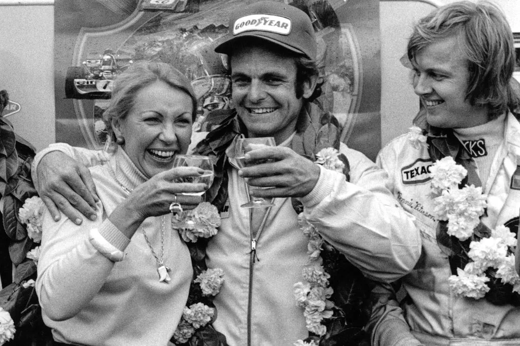 Peter Revson, Joan Cahier, Ronnie Peterson, Grand Prix Of Great Britain