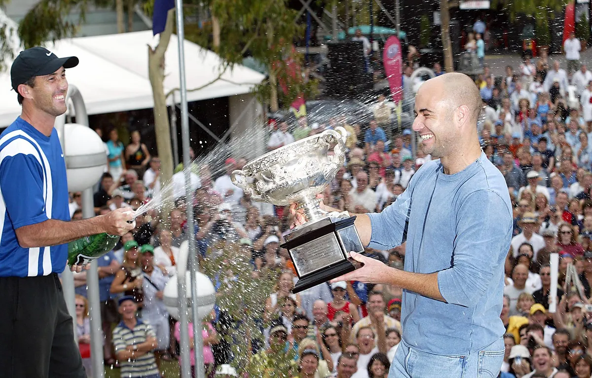 TENNIS-AUS-OPEN-FINAL-AGASSI