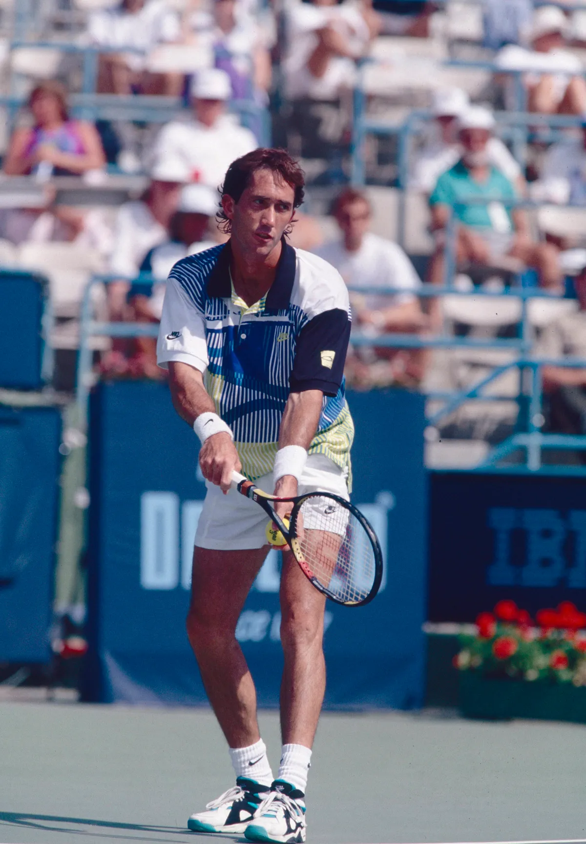 Australian tennis player Darren Cahill, 1980s