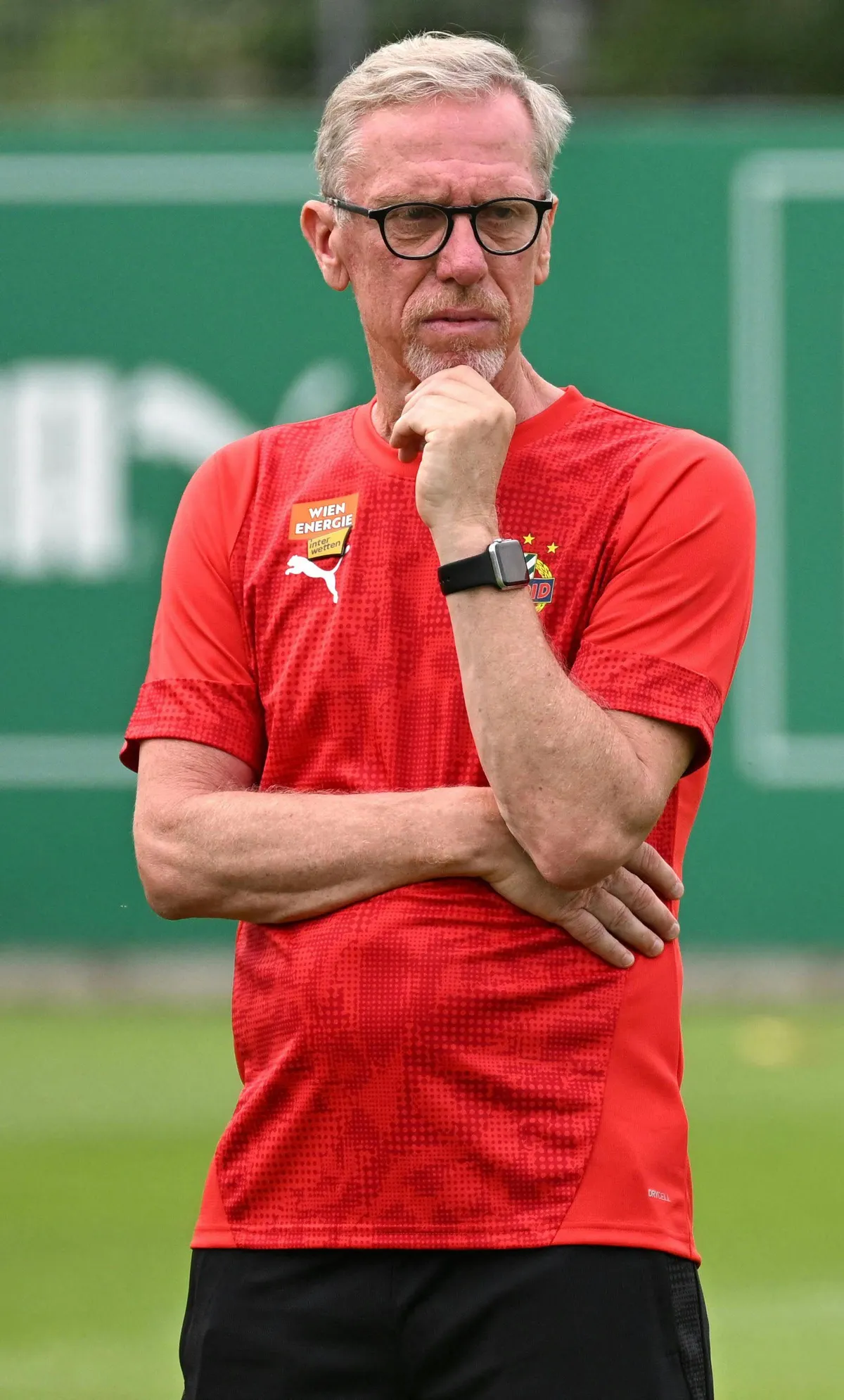 Rapid coach Peter Stöge