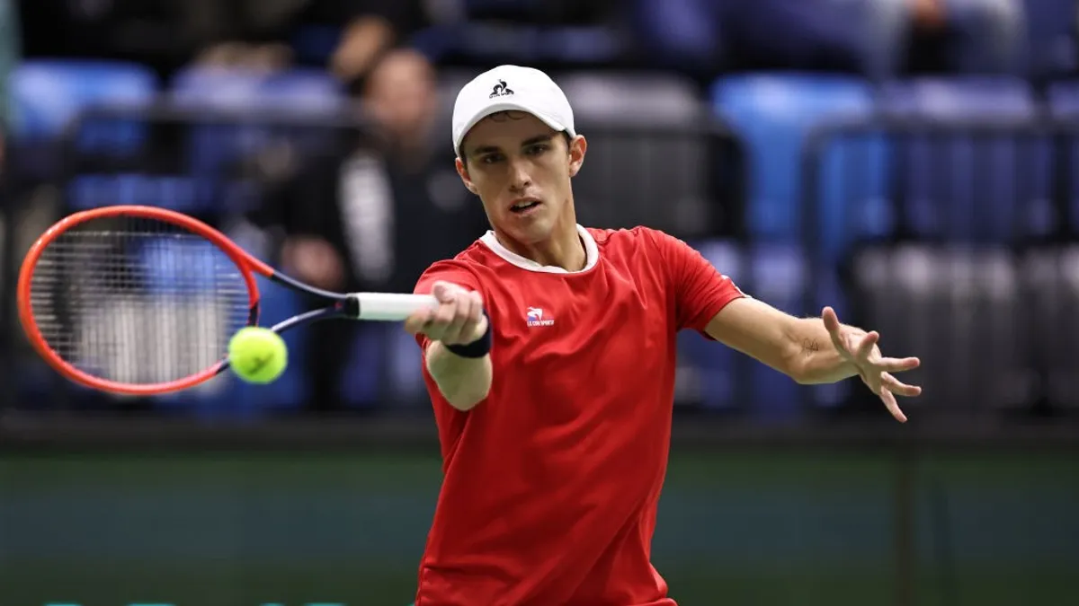 Vereséggel végződött Piros Zsombor első Grand Slam-meccse
