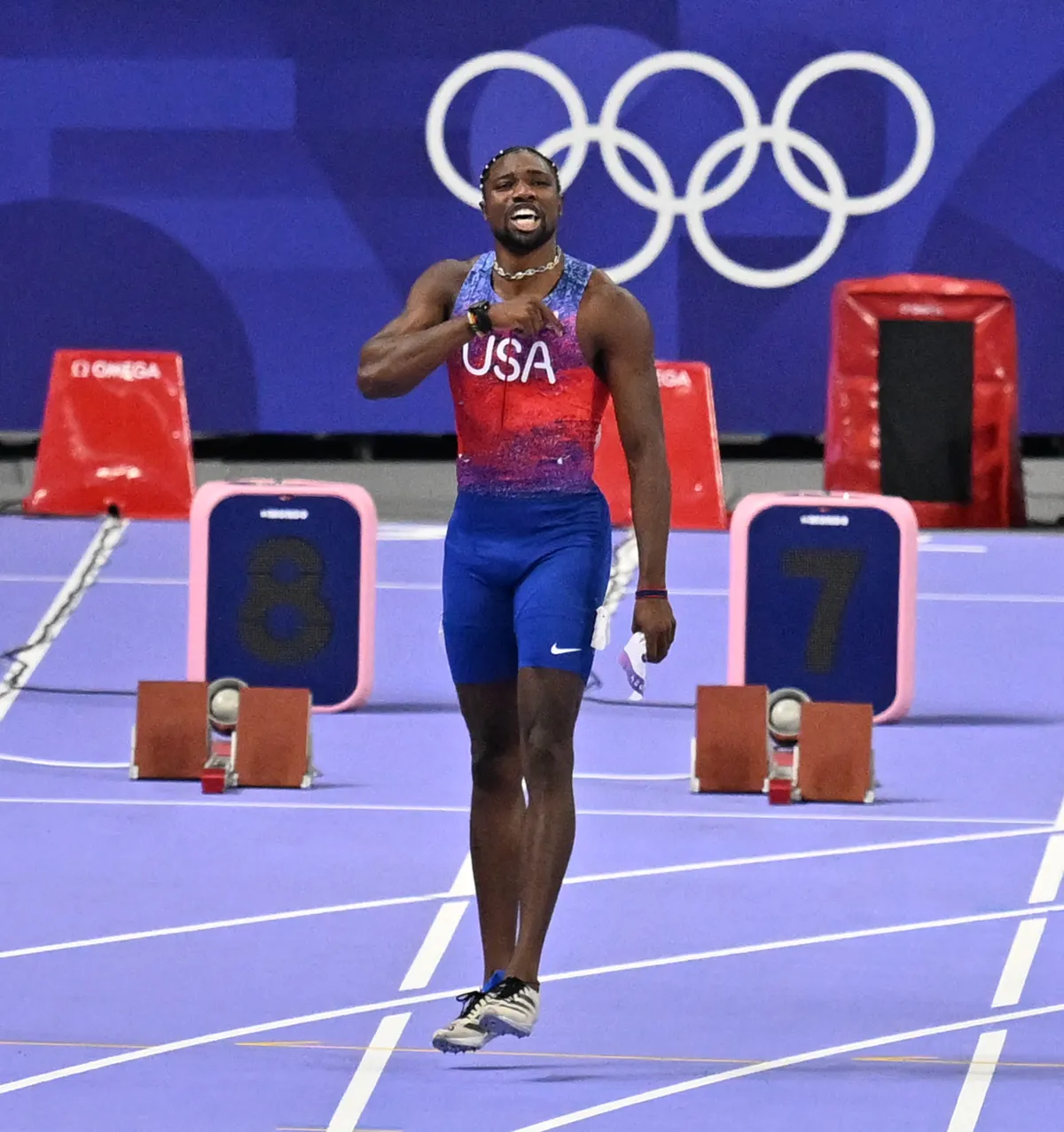 Paris Olympics / Athletics / men's 100m