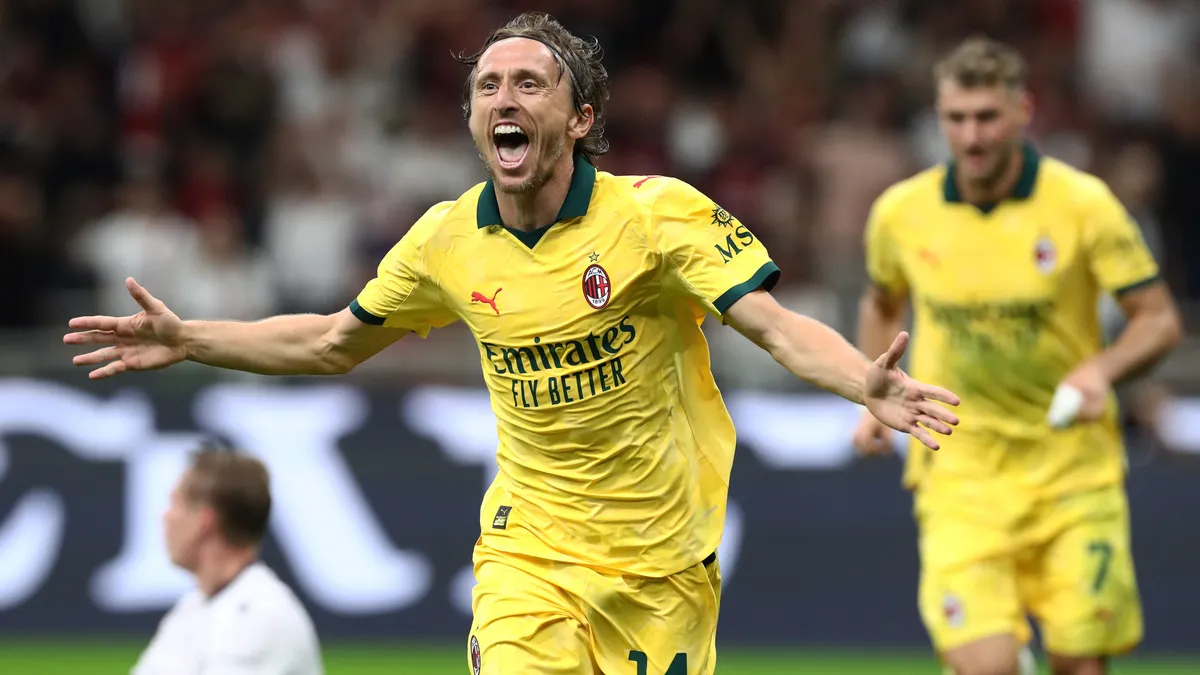 Jó az öreg a háznál: a 40 éves Modric góljával nyert a Milan a Bologna ellen