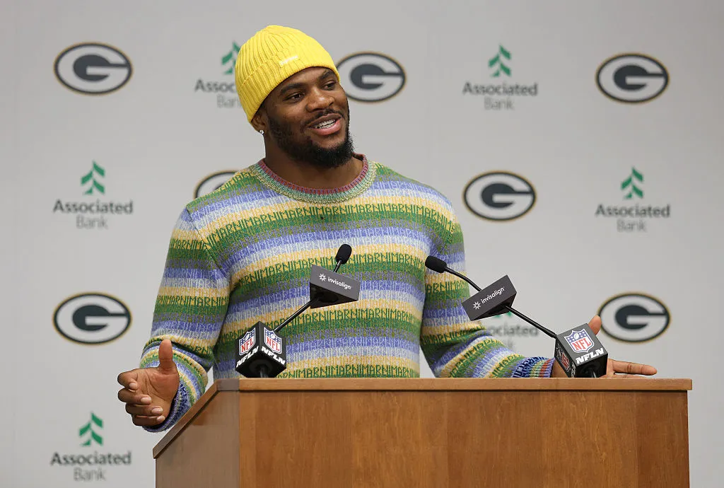 The Green Bay Packers Introduce Micah Parsons