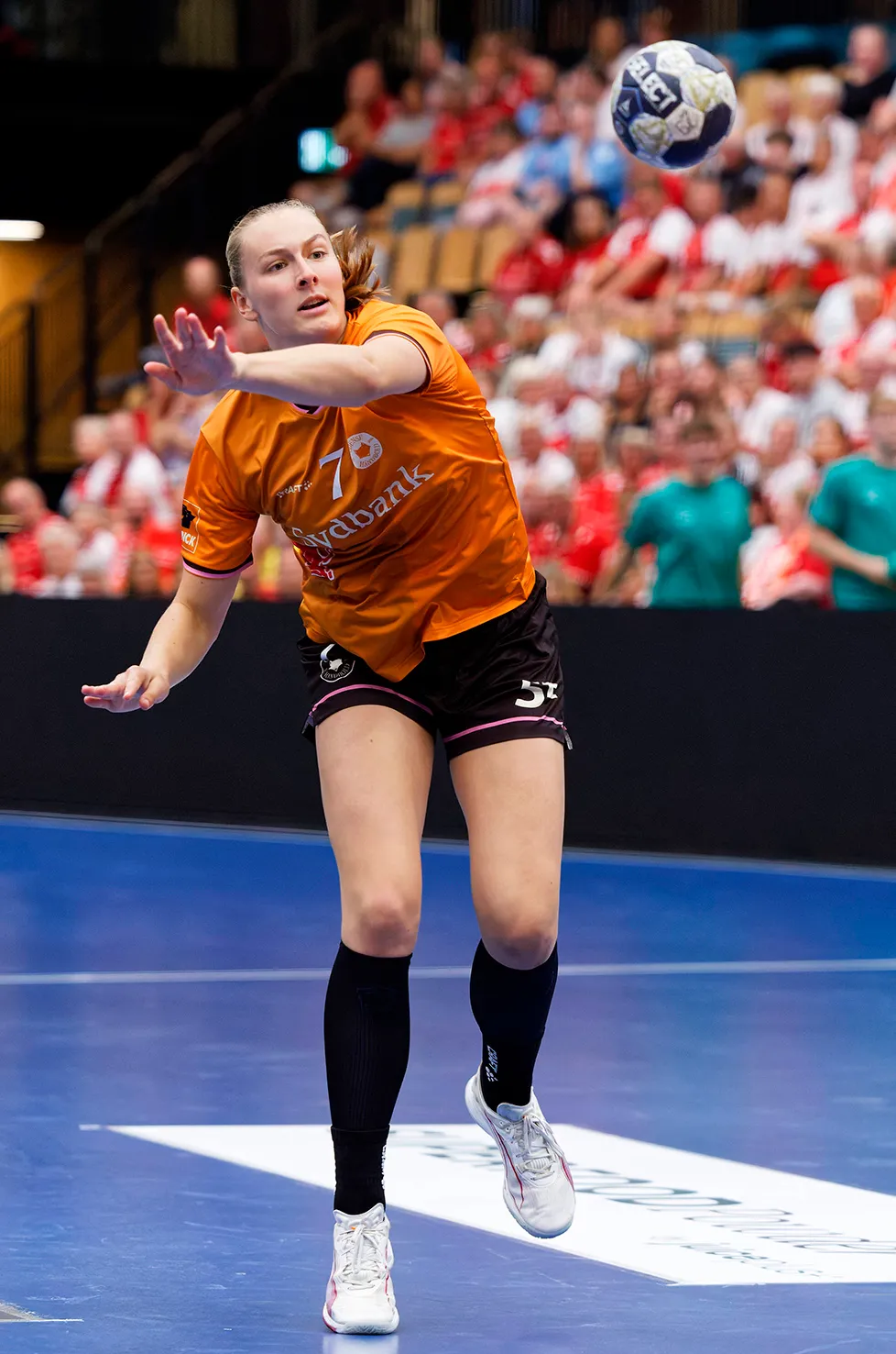 Odense Handball v Team Esbjerg, Bambuni Super Cup final 2025, Randers, Denmark