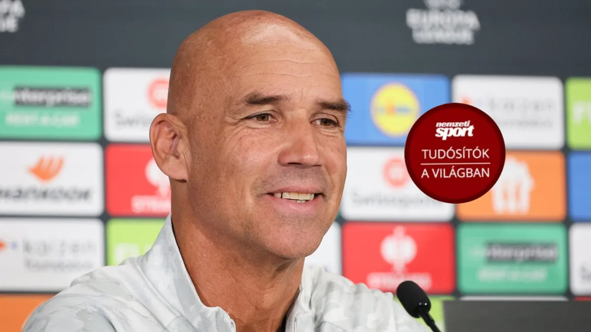 A Salzburg edzője viccesen a Fradiról: A végén még elhiszik, hogy megnyerhetik a meccset...