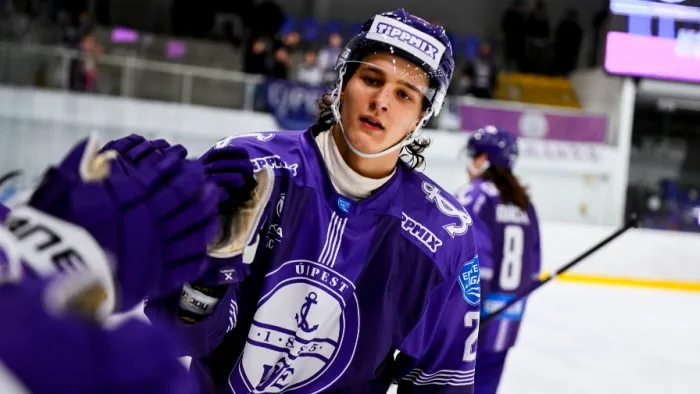 Jégkorong: Franyó Krisztián élvezi a nagyobb felelősséget az Újpestben