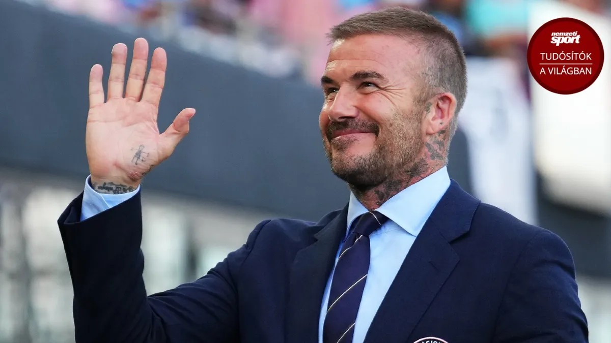 Globális ikon lett David Beckhamből Floridában