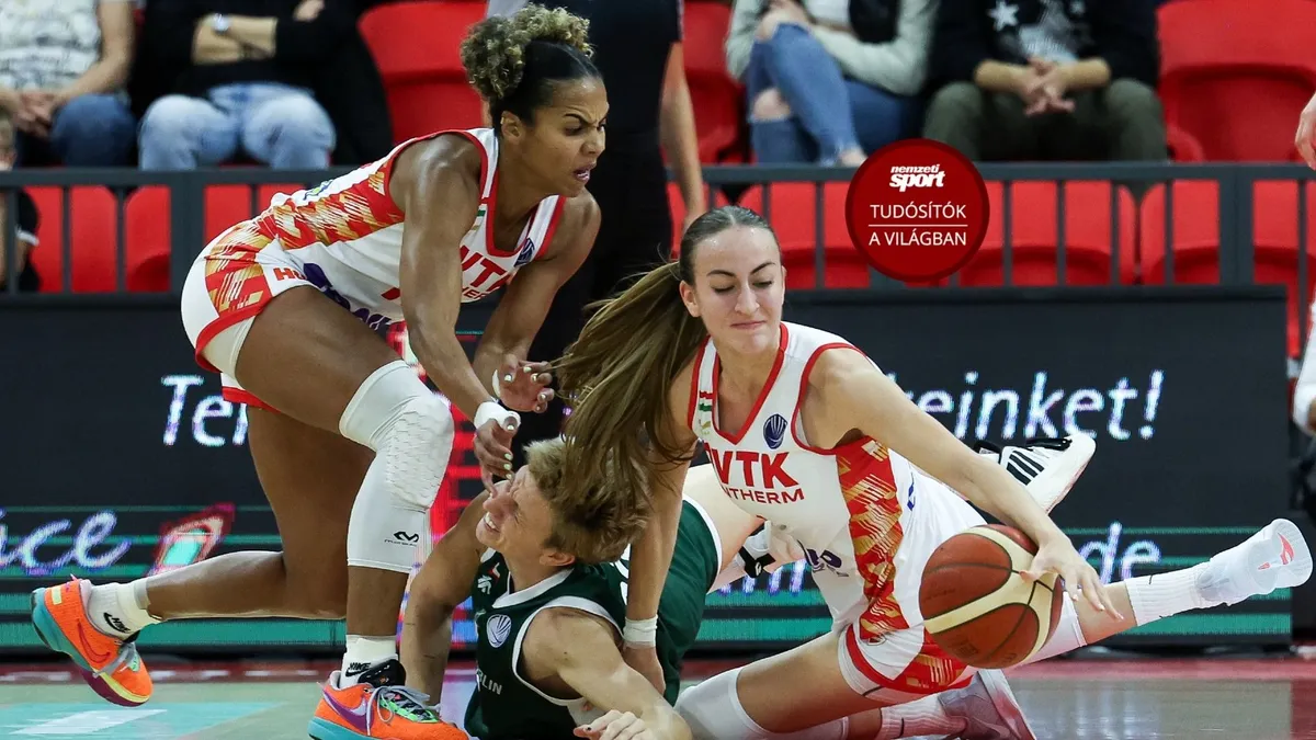 Női kosár Euroliga: a pilóta is üdvözölte a DVTK együttesét