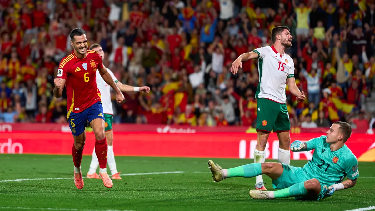 Bulgária legyőzésével egy lépésre a világbajnokságtól a spanyolok