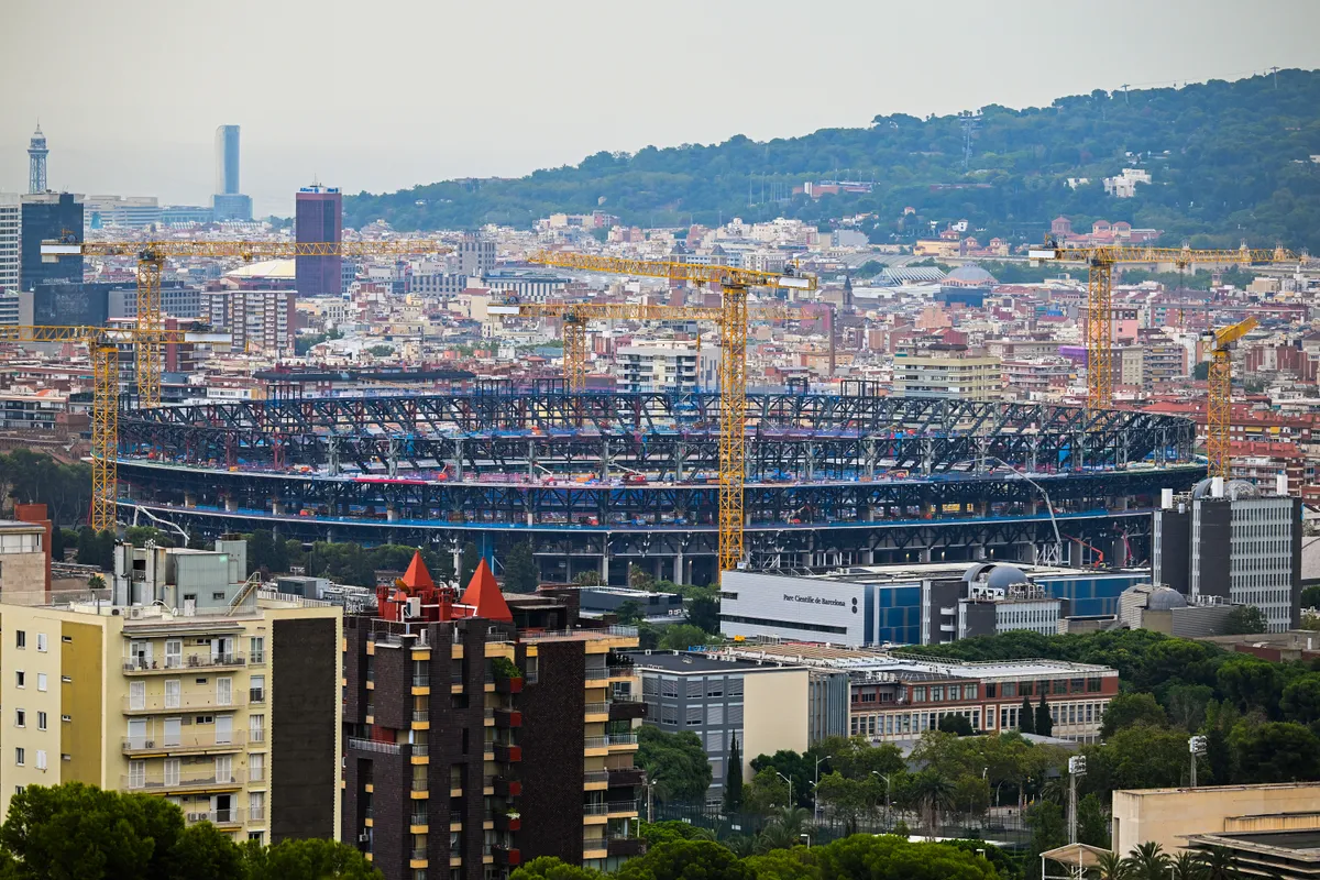 Camp Nou Construction Development