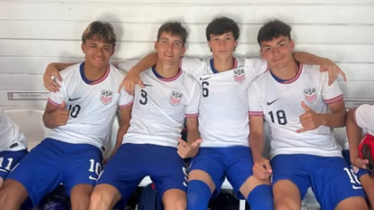 Pintér Dániel néhány nap alatt három gólt lőtt az amerikai U19-es válogatottban