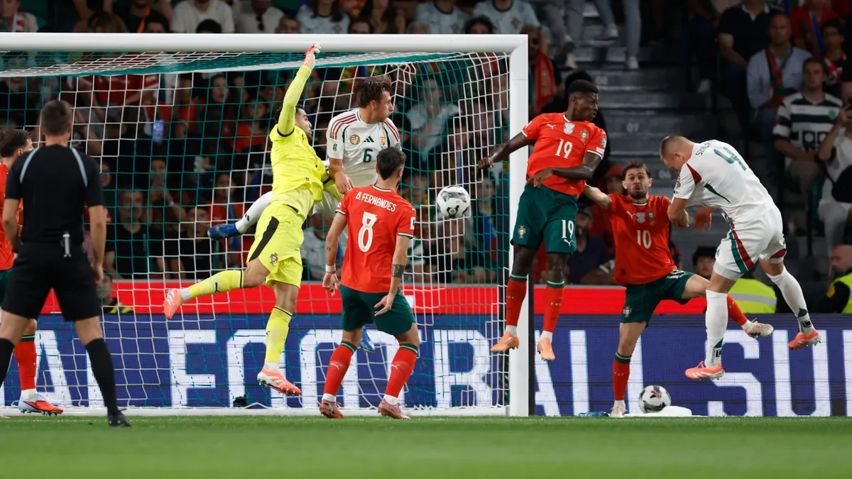 Vezetünk Portugáliában, Szalai remekül fejelt a kapuba!