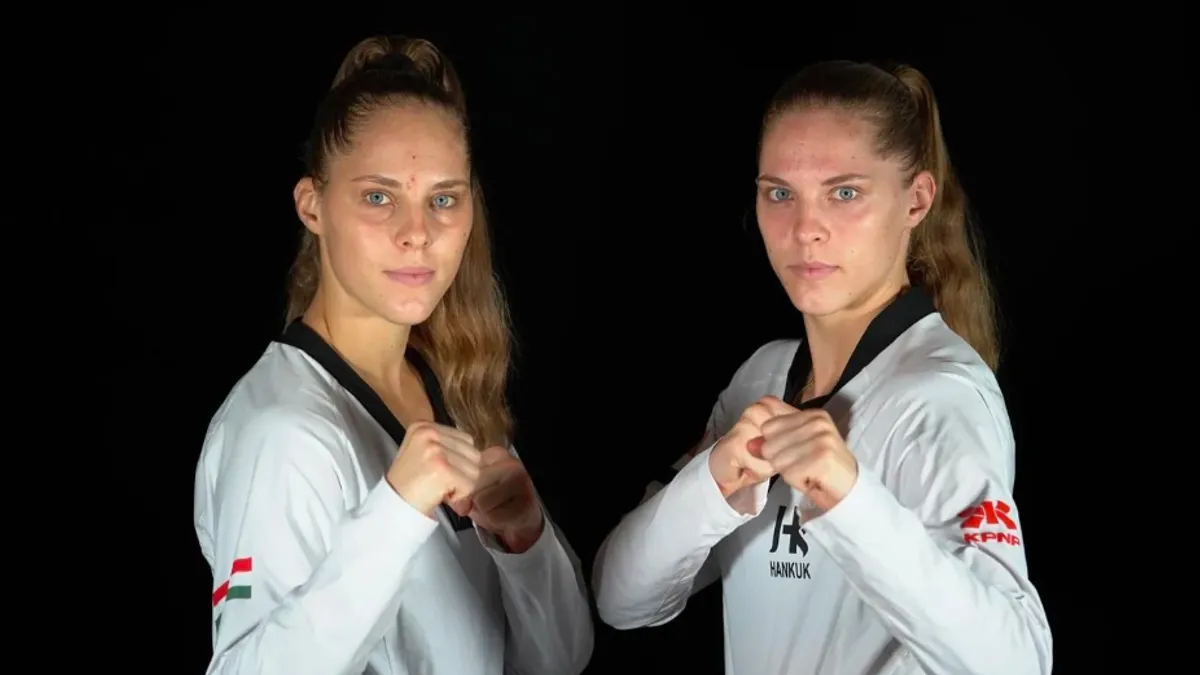 Tekvandó: egyszerre szeretnének olimpián dobogóra állni a Márton ikrek