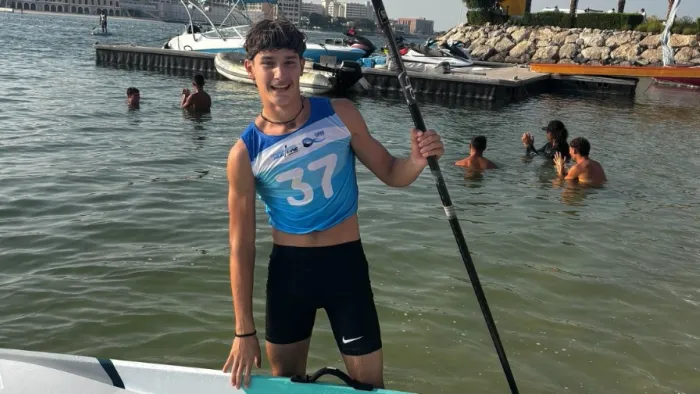SUP: Szabó Zénó bronzérmes sprintben az ifjúsági vb-n