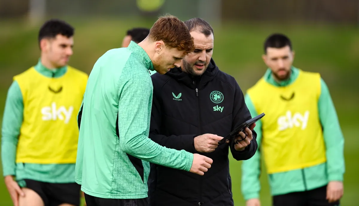 Republic of Ireland Training Session and Media Conference