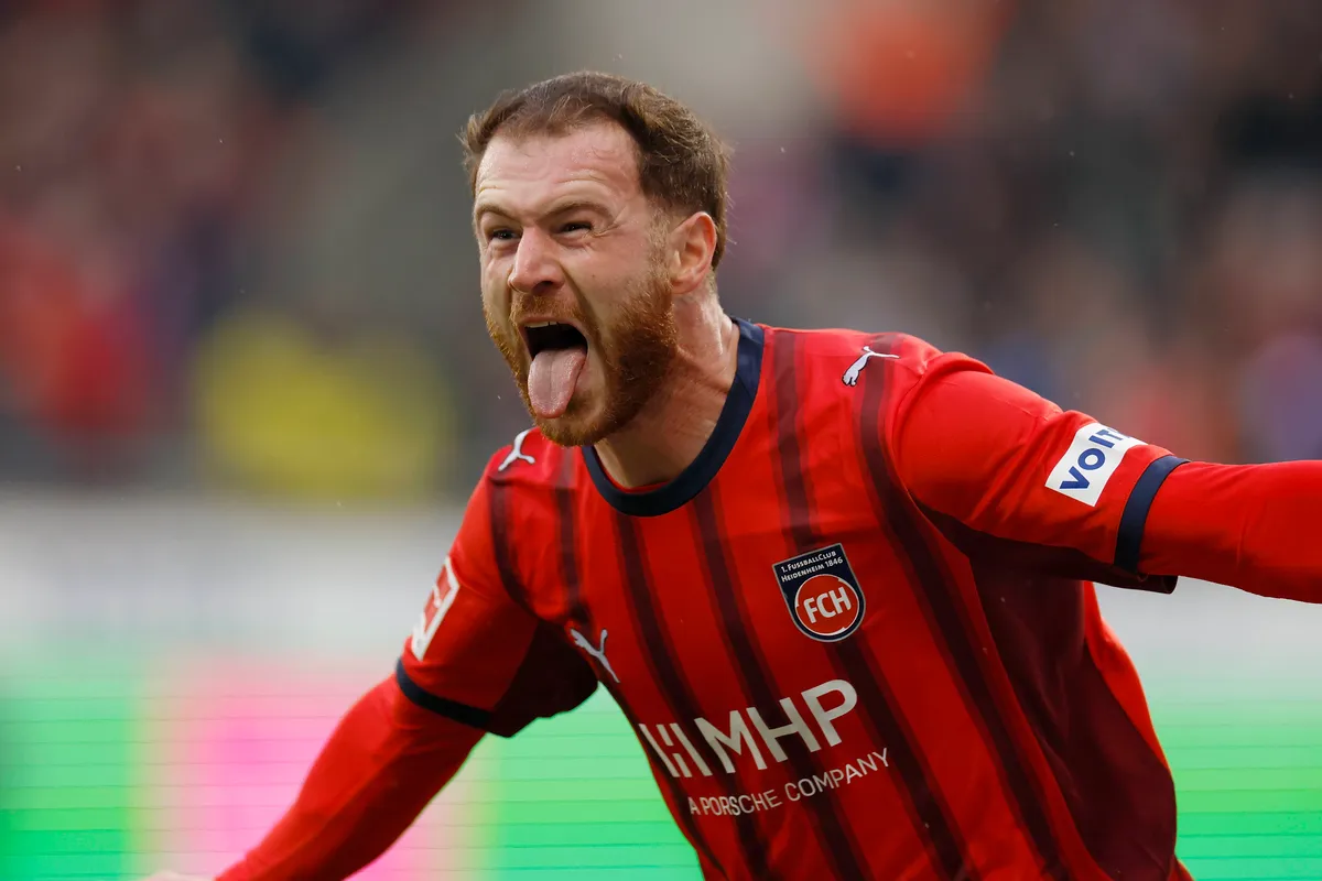 Fussball, Bundesliga, 1. FC Heidenheim - Eintracht Frankfurt