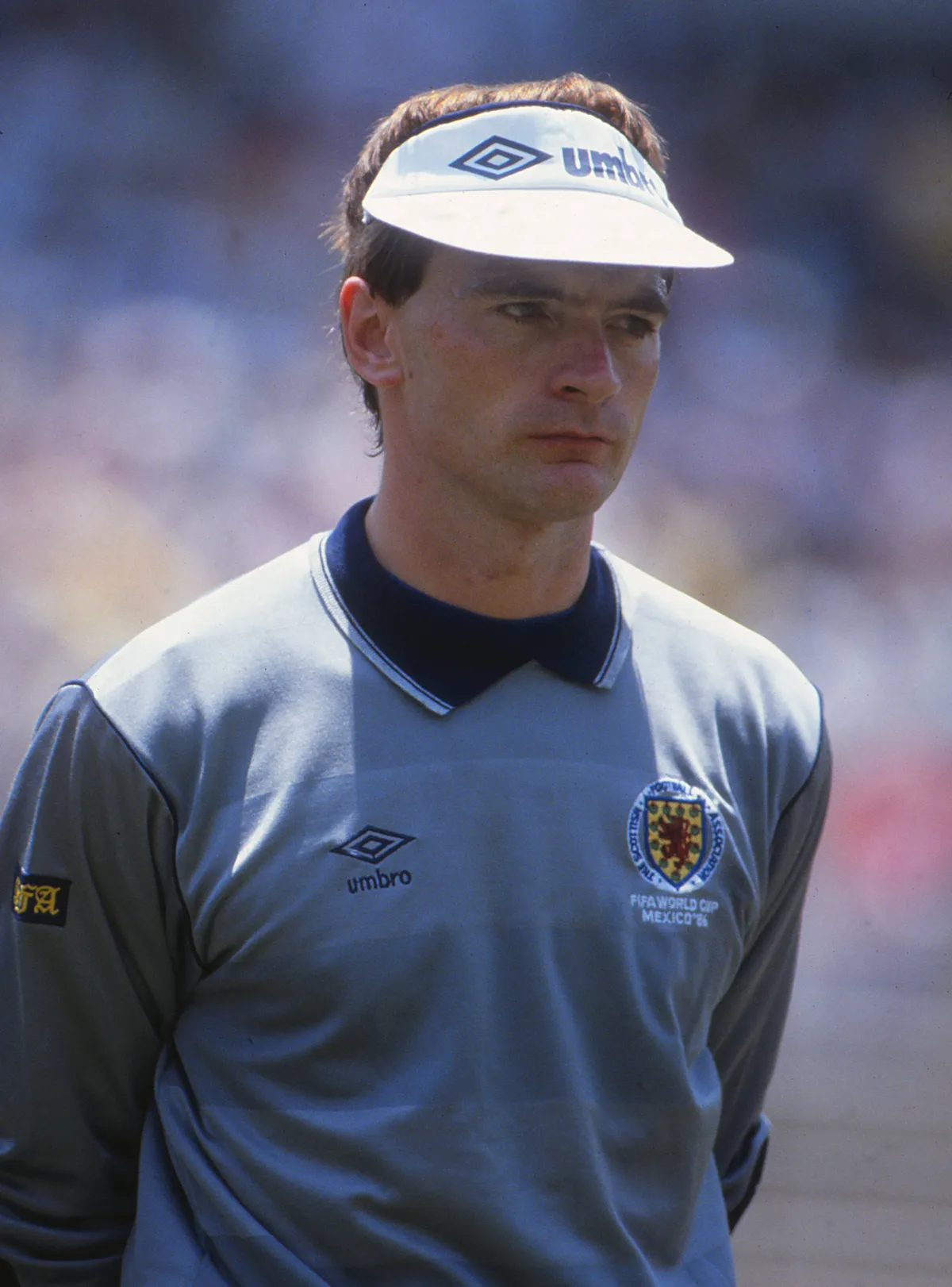 Football 1986 World Cup Group E West Germany 2 Scotland 1 Scotland s Jim Leighton at Estadio La
