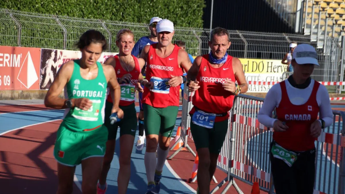 Korosztályos aranyérem és országos csúcs a 24 órás vb-n