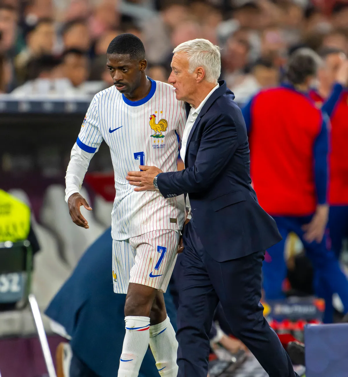 05.06.2025, Fussball Nations-League: Spanien - Frankreich