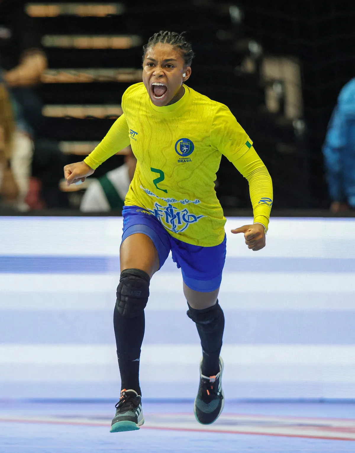 firo : 13.07.2024 Handball Women, Women, International, National Team Germany, International Match, Friendly Match, Germany - Brazil