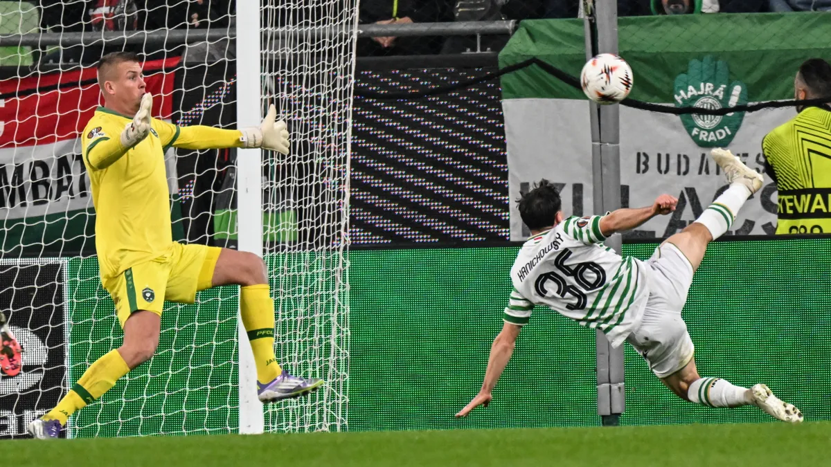 Ezzel a góllal vezet a Ferencváros a Ludogorec ellen