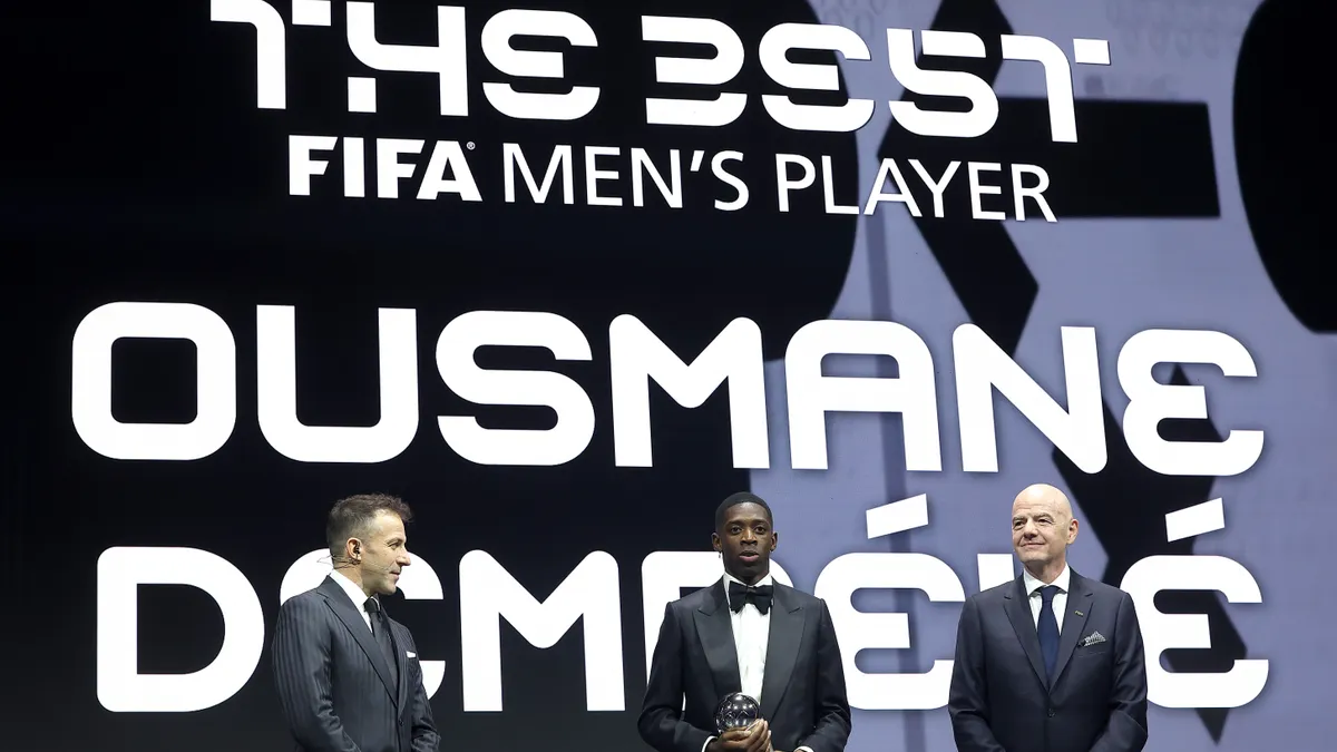 Az Aranylabda után a FIFA-nál is az év legjobbja lett Ousmane Dembélé