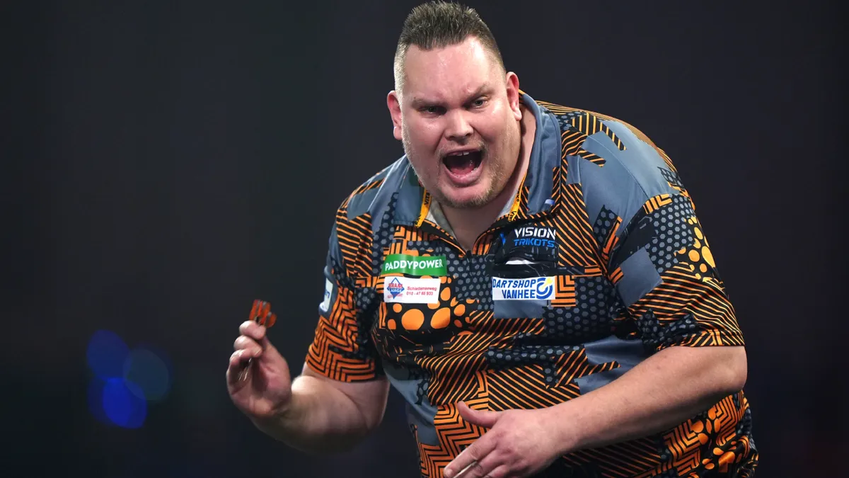 A Holland Hegy lemosta 2021-es világbajnok Gerwyn Price-t a darts-vb-n