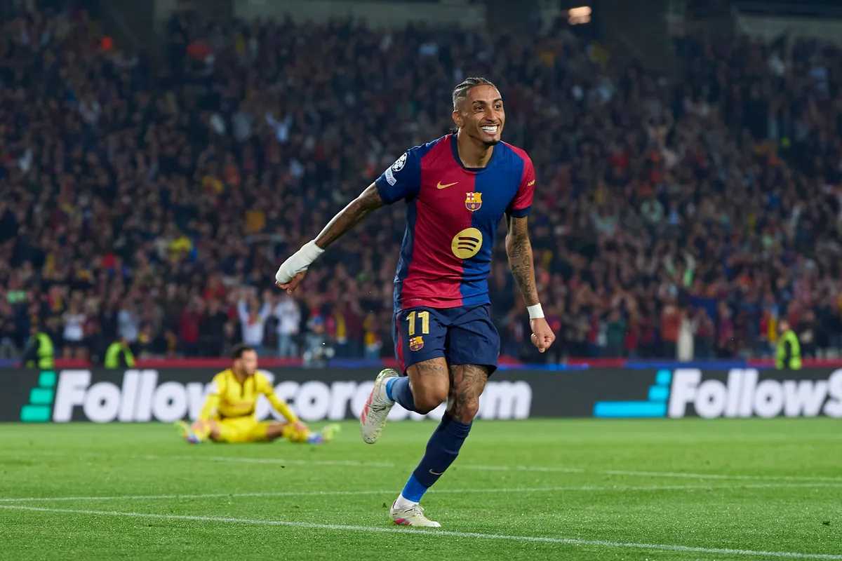 FC Barcelona v Borussia Dortmund - UEFA Champions League 2024/25 Quarter Final First Leg