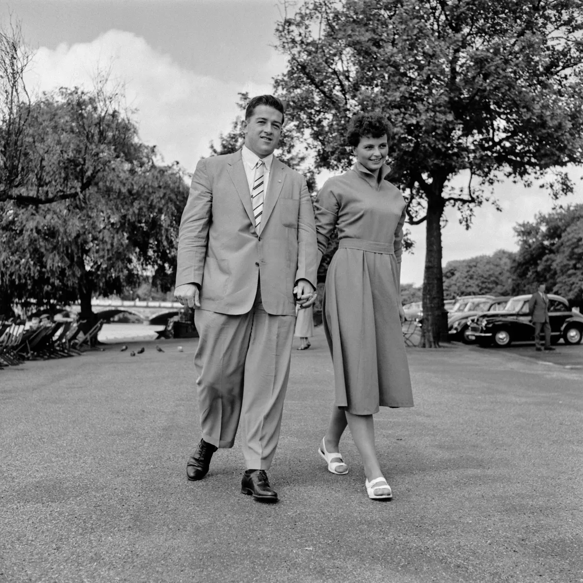 Hal Connolly, Olga Fikotová, 1957