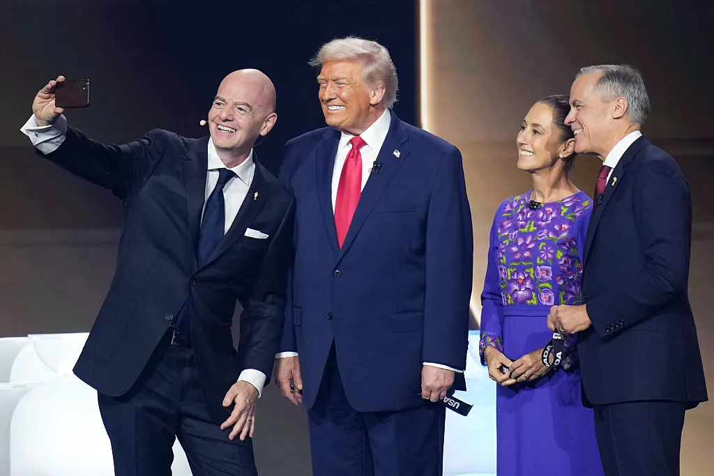 President Trump Attends World Cup Draw At Kennedy Center