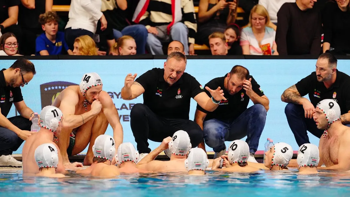 Győzelemmel kezdett a férfi vízilabda-válogatott a rotterdami felkészülési tornán