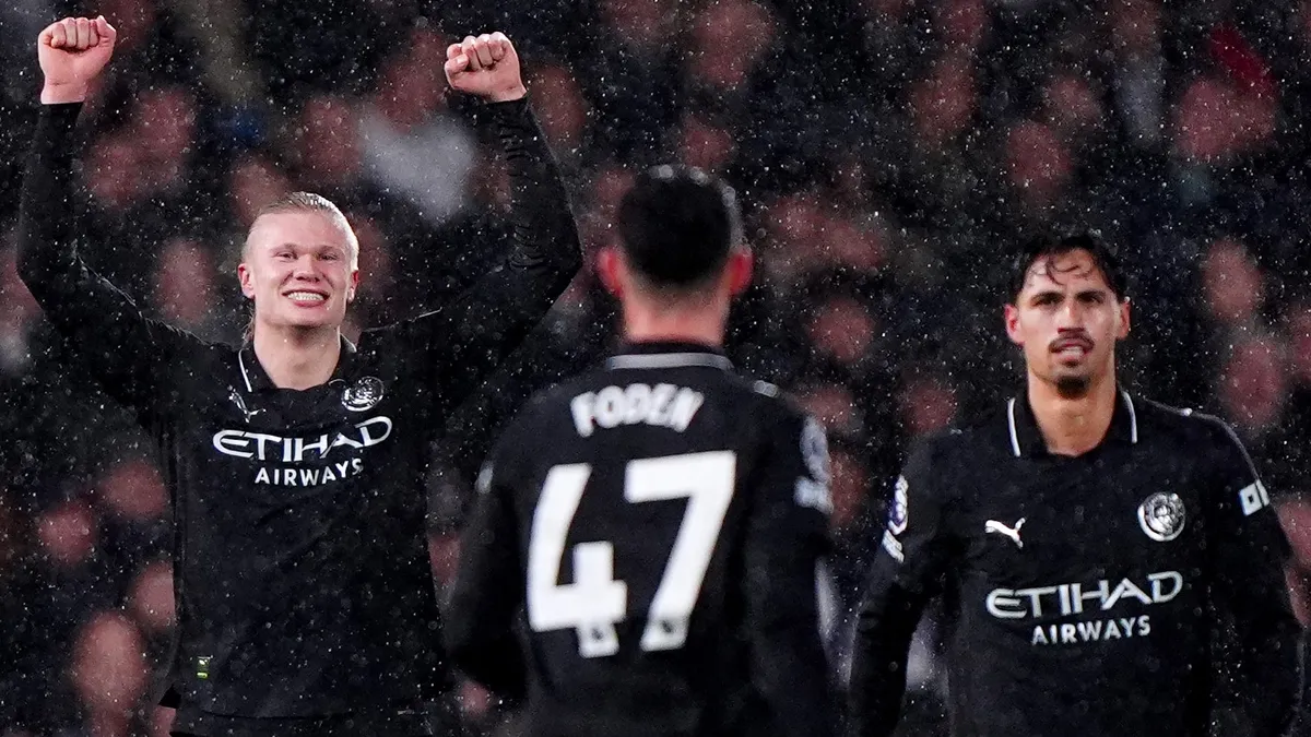 Haaland rekordot döntött, a City majdnem leadta négygólos előnyét a Fulham otthonában