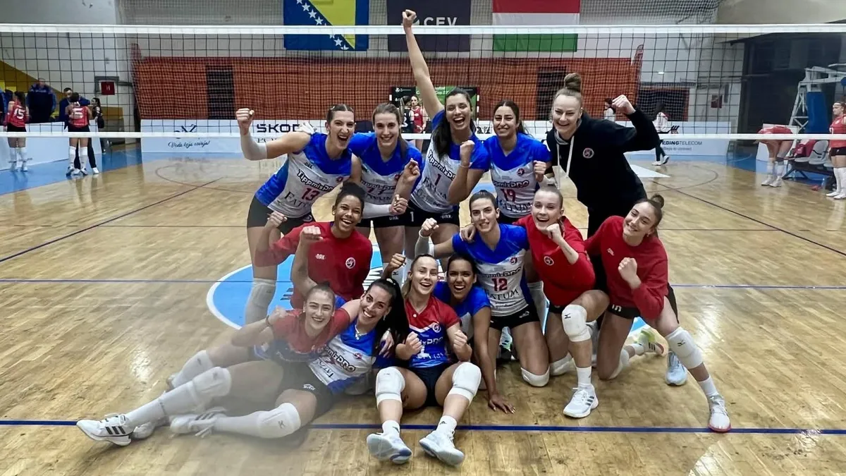 Idegenben is sima nyíregyházi siker a női röplabda Challenge-kupában