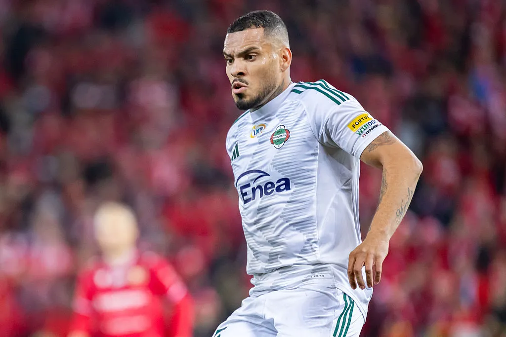 Maurides Roque Junior of Radomiak seen in action during the