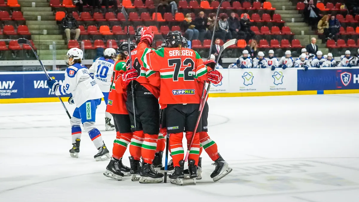 A magyar női jégkorongválogatott kiütötte Szlovákiát a Négy Nemzet Tornáján