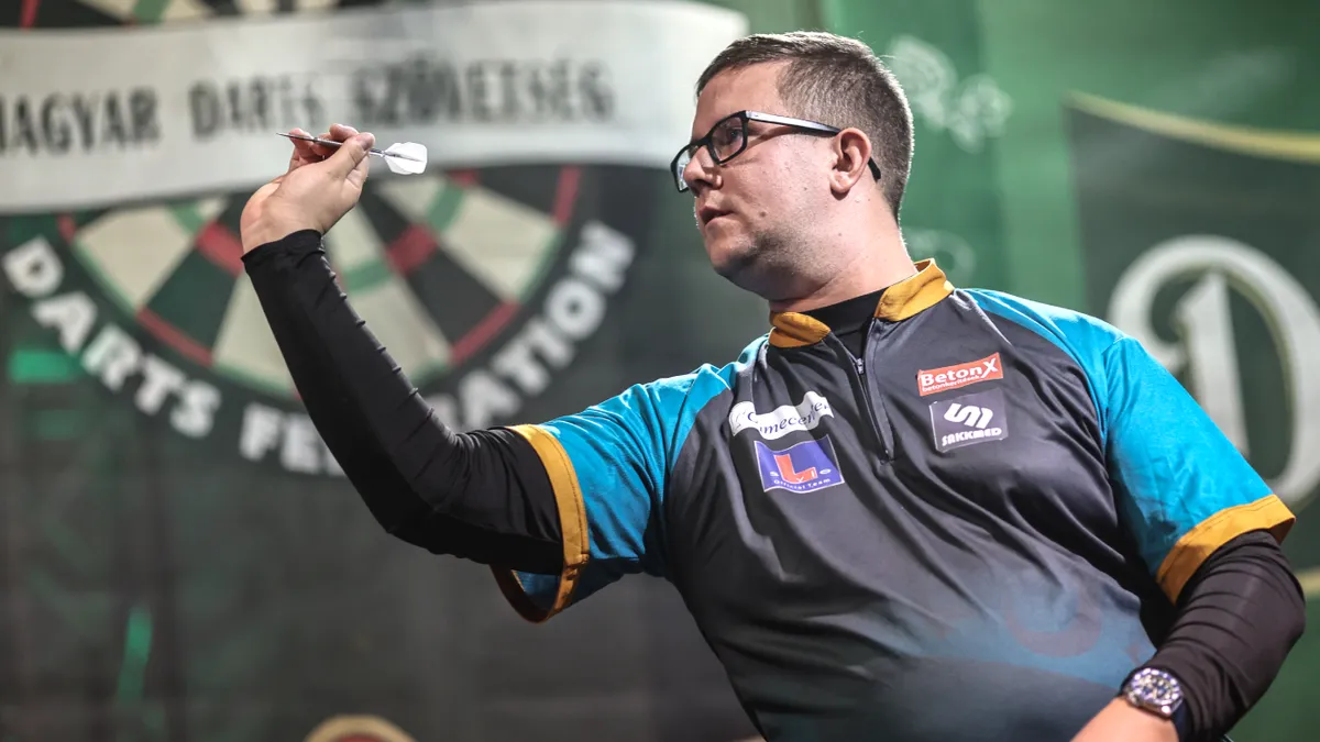Callan Rydz–Kovács Patrik a darts-vb-n