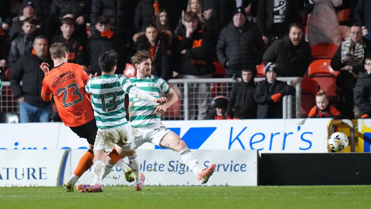 Keresztes Krisztián szép lövéssel egyenlített a Celtic ellen – videó