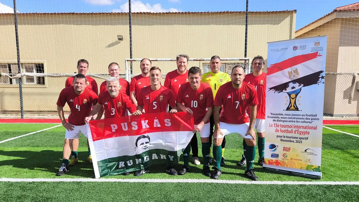 Sportújságíró-válogatott: hatodik hely Egyiptomban