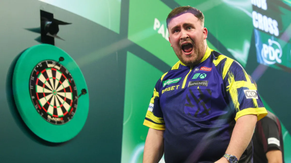 Az 5:0-ra nyerő Littler nem érezte magát kényelmesen a darts-vb-n