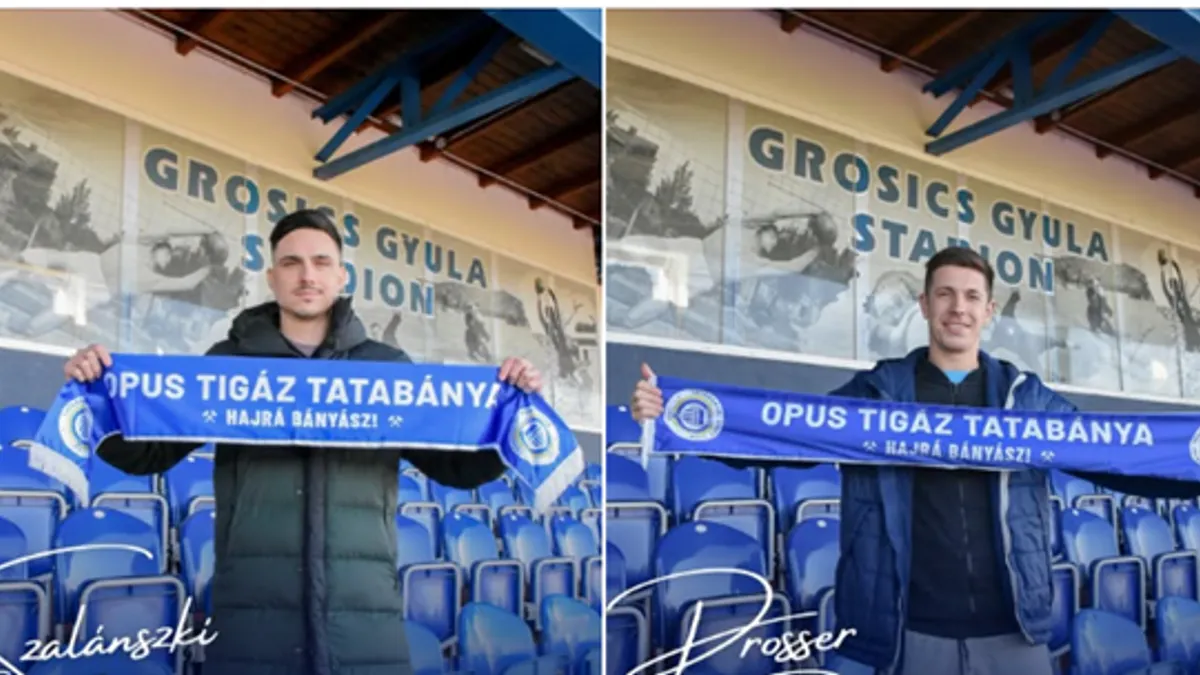 Az NB I-ből és Németországból is igazolt a Tatabánya