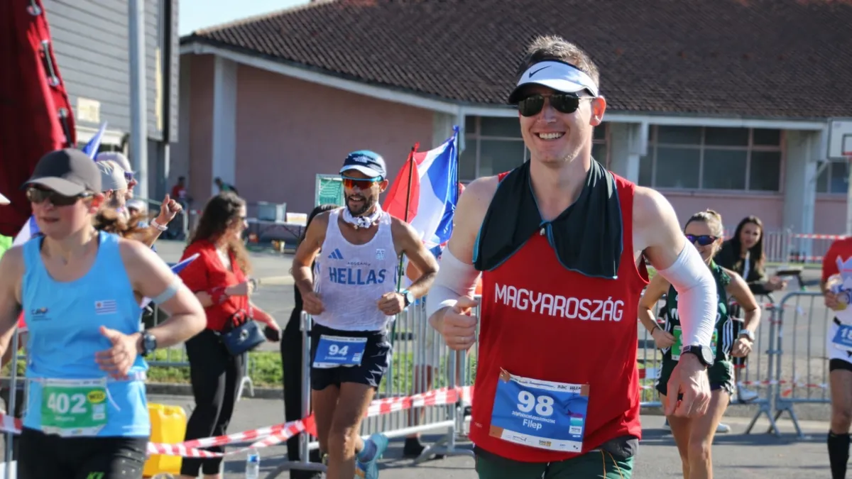 Kevesebb az ideje a futásra, de így is nagy célokat tűzött ki