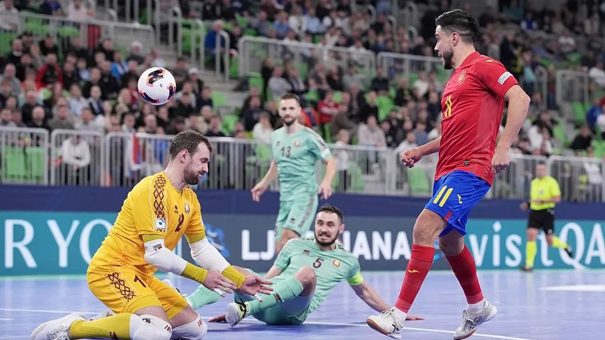 Futsal Eb: százszázalékos maradt a hétszeres győztes spanyol csapat